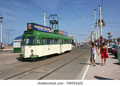 Railcoach 632 At Blackpool Tramway, Blackpool, Lancashire, UK - 26th June 2010