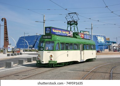 Railcoach 632 At Blackpool Tramway, Blackpool, Lancashire, UK - 26th June 2010