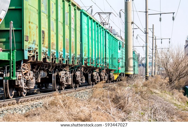 railroad cars and\
cisterns