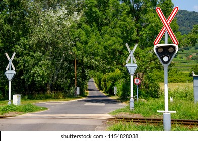 Level Crossing With Barrier Or Gate Ahead Hd Stock Images Shutterstock