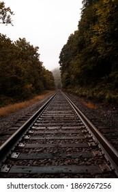 Railroad fading into the distance