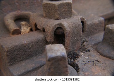 Railroad Nail Rusty