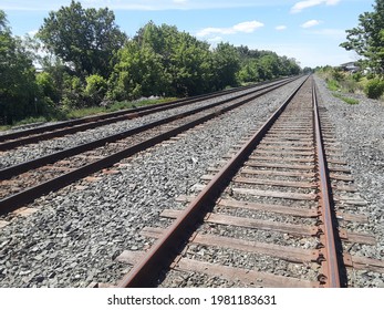 Railroad Steel Bars Dependable Safe Passengers Stock Photo 1981183631 ...