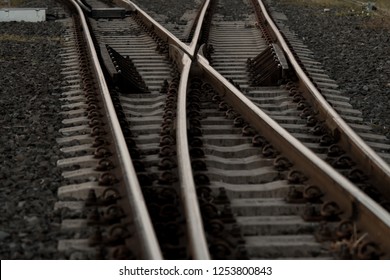 Railroad tracks in Thailand - Shutterstock ID 1253800843