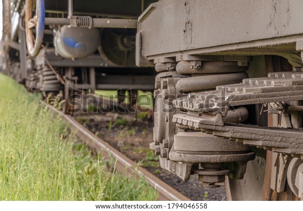railroad train cargo cars\
connection