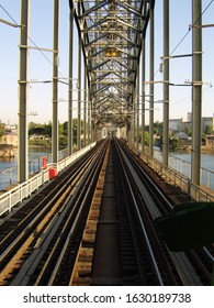 Railway Bridge Over The Don River. A Railway Bridge Built By The Americans.