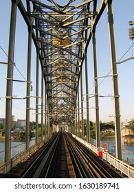 Railway Bridge Over The Don River. A Railway Bridge Built By The Americans.