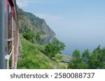 The Circum–Baikal railway, Lake Baikal, southern Siberia, Russia