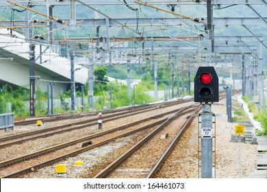 Railway And Signal Light