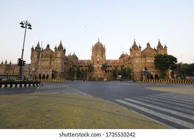 Railway Station Mumbai During Lockdown