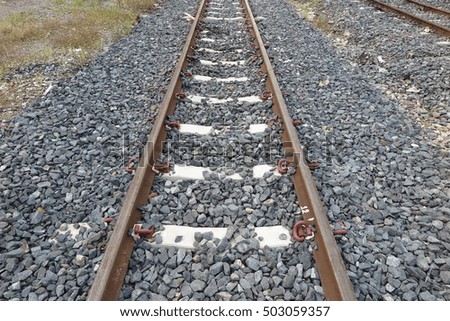 Similar – Image, Stock Photo 3 lines Construction site