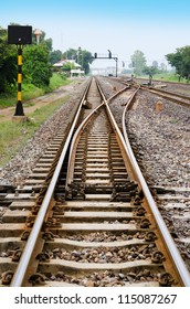 A Railway Track Switch