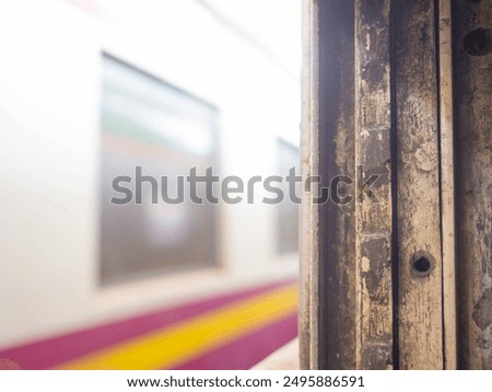 railway train copy space window outdoor transportation travel trip railroad station locomotive track journey speed pessenger track industry railway station cover book template background wallpaper art