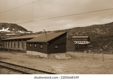 Railway Travel In Norway.Views From The Train. Flamsban.The Bergen - Oslo Train. Norway