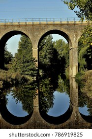 Railway Viaduct Chelmsford  Essex England 