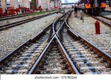 1,587 Train Tracks Merge Images, Stock Photos & Vectors | Shutterstock