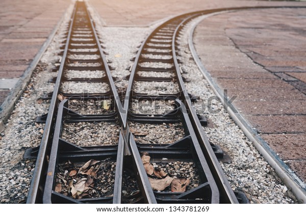Railways two ways and directions ,\
decision making , Choices concept, where to go, directions,\
business\
solutions,uncertainty