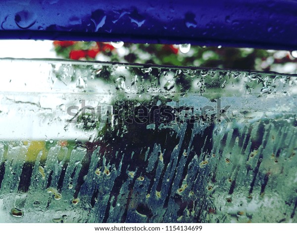 rain and car window\
