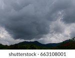 Rain cloud.