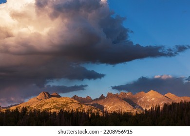 Rain Clouds In Arctic Tundra