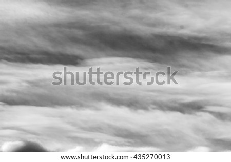 Rain clouds in the background is blurred abstract  with menu backandwhite pictureat lowlight