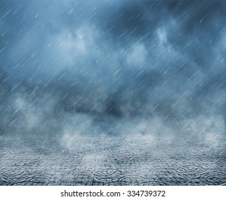 Rain, Clouds And Fog