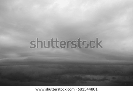 Image, Stock Photo Lightning strike during a thunderstorm.