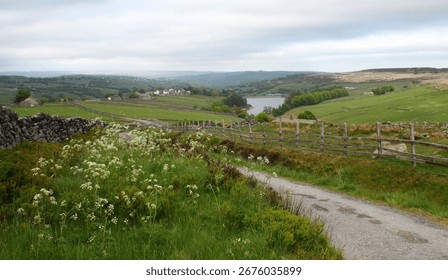 Rain Clouds Gathering Over Lower Laithe Reservoir, Near Haworth