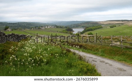 Rain Clouds Gathering Over Lower Laithe Reservoir, Near Haworth