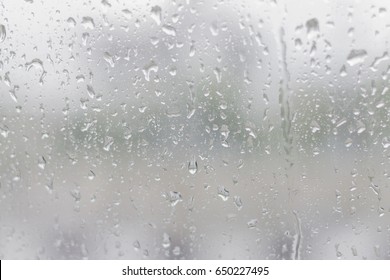 Rainy View From The Car At Night Free Stock Photo | picjumbo