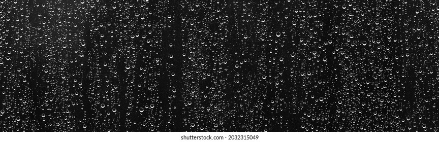 Rain drop background texture over glass surface