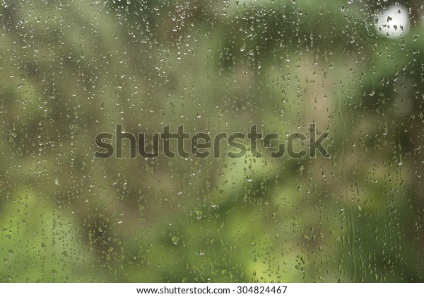 rain droplets in a window\
