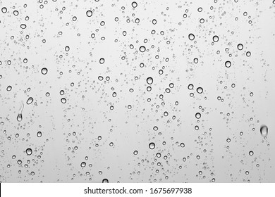 Rain drops on mirror picture - Shutterstock ID 1675697938