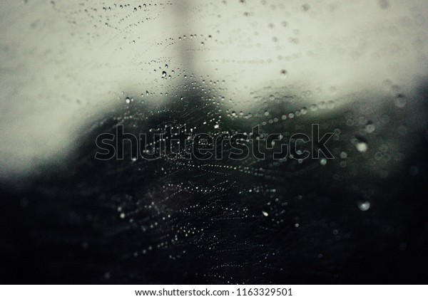 rain drops on my car
window