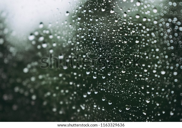 rain drops on my car\
window