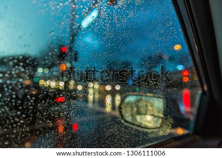 Raindrop prelude Water