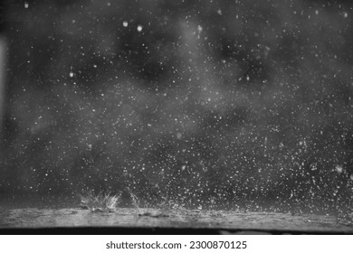 rain was falling on the roadway due to precipitation that was forming after depression hit Thailand causing heavy rain in some areas and flooding road surface. Behind the scenes of heavy rain
 - Powered by Shutterstock