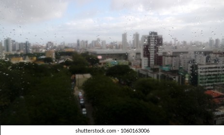 Rain on the window