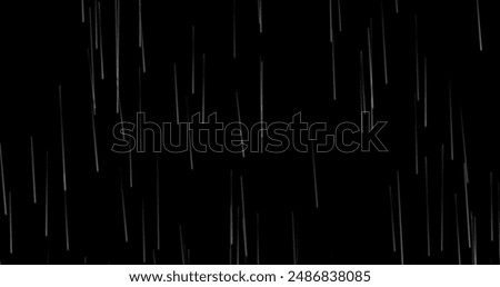 Rain particles, visual effects, particles, 4K 