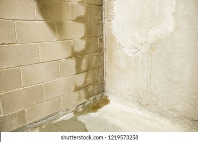 Rain Water Leaks On The Wall Causing Damage