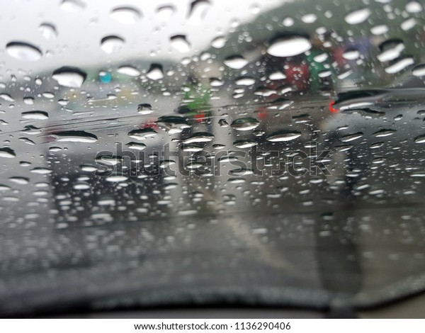 Rain window\
Car
