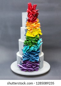 Rainbow 4-tiere Giant Cake 