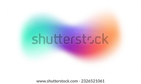 Rainbow Abstract Blurred Gradient Element