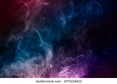 Rainbow abstract texture Smoke Background. - Shutterstock ID 1975218422