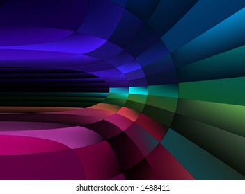 Rainbow abstraction background