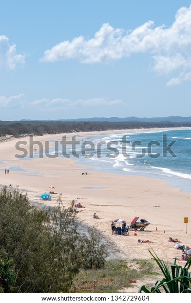 Rainbow Beach Queensland Australia March 19 Stock Photo