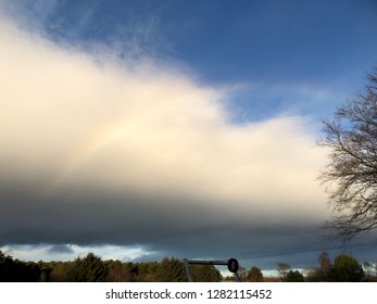 Rainbow before the storm