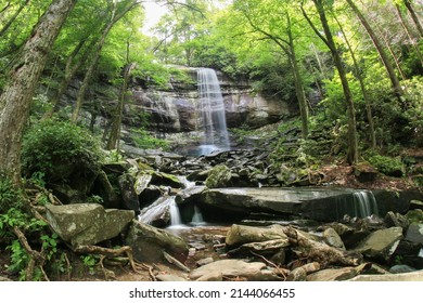 Rainbow Falls Great Smoky Mountains Waterfall Tennessee