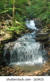 Rainbow Falls In Huntingdon County Pennsylvania