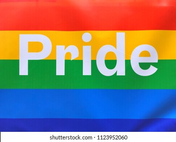 Rainbow Flag Pace Peace Text Stock Photo 1123952060 | Shutterstock